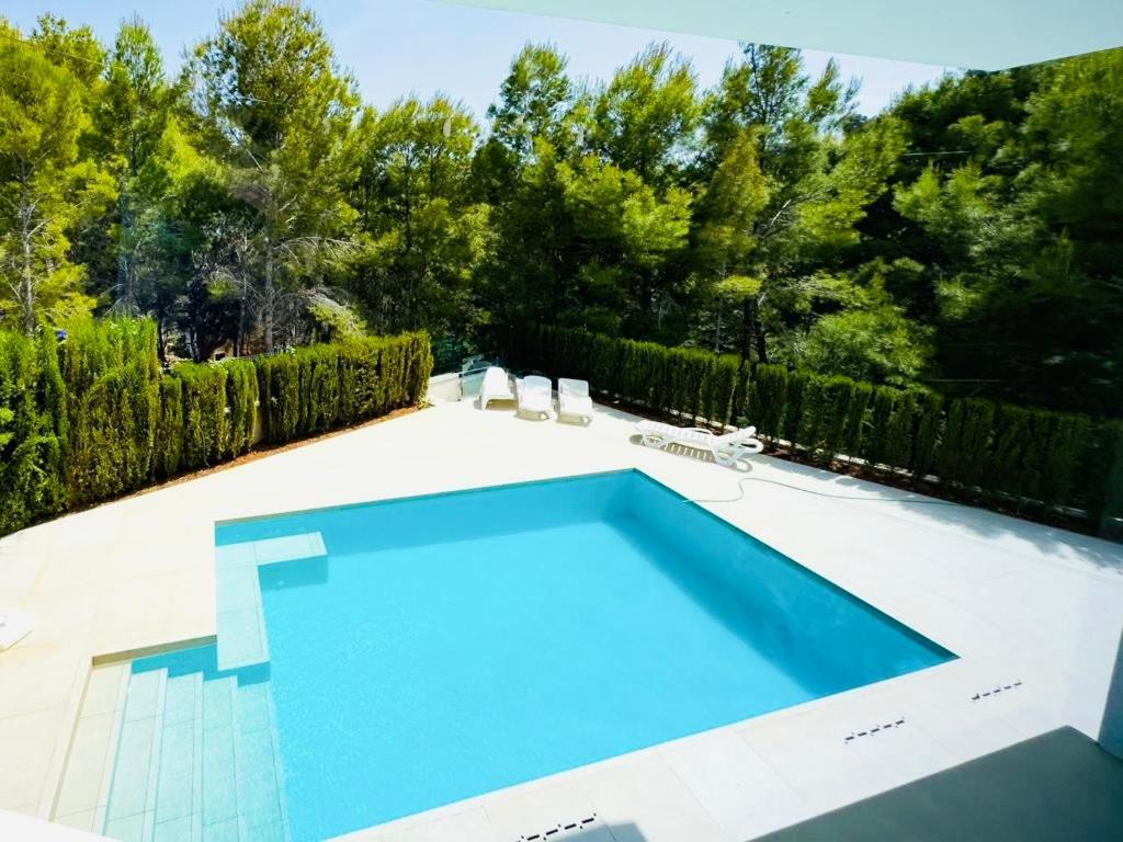 Calpe Villa Lujo Playa Piscina Jardin Barbacoa Ideal Familias Y Grupos Bagian luar foto