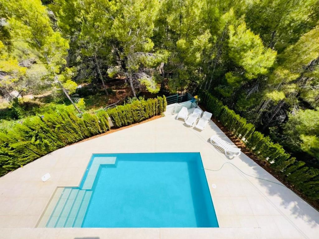 Calpe Villa Lujo Playa Piscina Jardin Barbacoa Ideal Familias Y Grupos Bagian luar foto